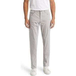 Brax Cooper Fancy Regular Fit Ice Cotton Gray Pants Size 40x34 NWT